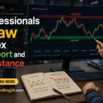 How Professionals Draw Forex Support and Resistance