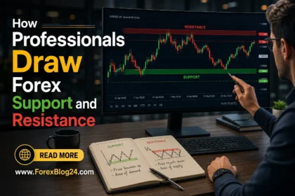 How Professionals Draw Forex Support and Resistance